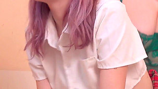 Taboo, Big Granny Fucking Petite Shy Submissive Stepdaughter with Strap-on