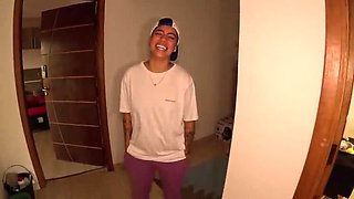 Amateur Brazilian Boyceta Fucked Hard At Girls Party - First Time Toilet Sex