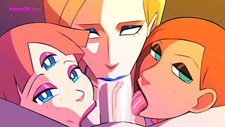 Divine Foursome Sex With Incredible Hardcore Anal Sex - Uncensored