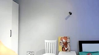 Amateur Brunette Slave Toyed