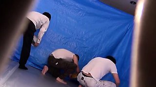 Secretary group sex hardcore fucking blond girl facia