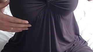 MILF alone at home