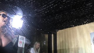 DaCada, Sexy Susi, and Gina Blonde clean your car