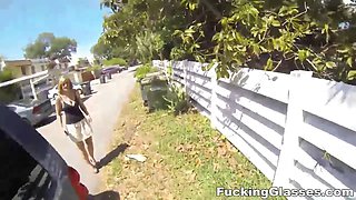 Hardcore glasses - my fresh daily vagina to fuck