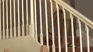 Stepmom with nice big tits fucks step-son so he won’t tell on her