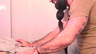 Interview with Submissive Latina Ends with Intense Fucking