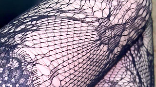 Playing with My Legs in Sexy Stocking and Boots