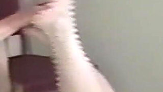 Skinny Blonde Babe Fingered to Explosive Orgasm