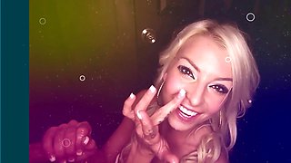 Gypsy Roses Glory Hole Debut Gulps Huge Cumshots