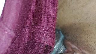 Indian hot sunni bhabhi fucked hard with condom creampie sex village room sex