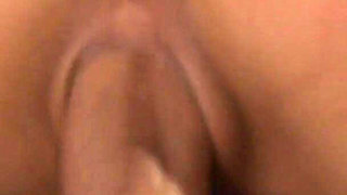 Latina teen gets hard doggy style fuck in bed