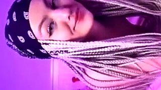 Cute teen anne solo anal masturbation