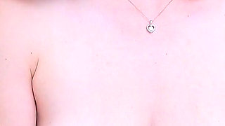 The Busty Blonde Turned Her Back