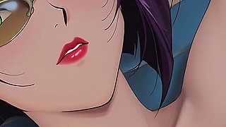 Faye Valentine Sunbathing Turns Into Beach Sex. Faye Valentine Hentai Cosplay