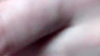 Playing with My Cute Shaved Holes Under Blue Panties