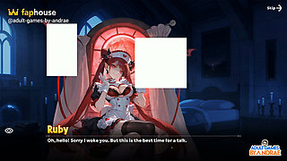 Isekai Waifu Overlord Gameplay Part 12 - Unlocked Ruby and Lily's H-scene Tavern Sex