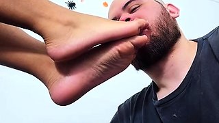 Manu Albertine Feet Foot Worship Halloween, By Vick Menage