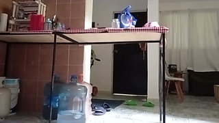 Karmica MILF BBW Chubby Mexican in the Kitchen