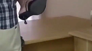 Boss Takes Advantage of Shy Secretary