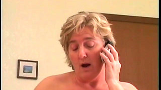 Horny gilf slut loves to take it in a doggy style position
