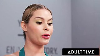 Futa Babes Sarah Arabic, Nicole Aria & Ember Snow Threesome - Gushing Cumshots in Gym Fuck