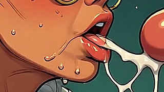 Older Women Blowjob Art
