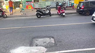 Tiny Thai teen picked up off the street