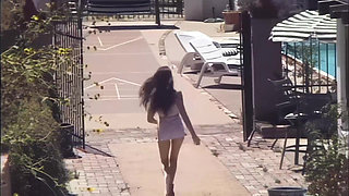 Vintage Beauty Nude Outdoors Fuck and Facial Julianna Sterling