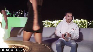 Blacked.Com featuring Agatha Cristine and Agatha Vega's riding trailer