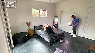 Hercules shredded tatted jock demolishes narrow latina puss