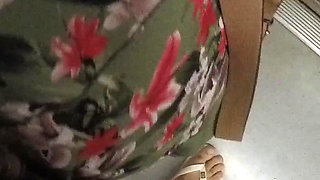 Hot MILF Stranger Grabs & Rubs My Hard Dick Through Shorts on Crowded Train