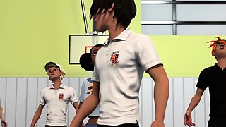 ADULT TIME - Big Titty Hentai Gym Teacher Shows The Class