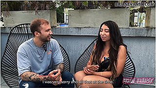Mexican Porn Star Verito Aguass Spices Up Interview with Brian Evansx