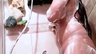 Filipina slut wife Aiza shower pussy for breeding like bitch