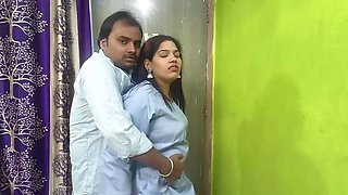 Sona Bhabhi Desi Indian College Girl Fucking in Hostel Room - Big Boobs Press and Kissing