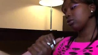 Chubby teen ebony China Blakk is a sexy slut that loves