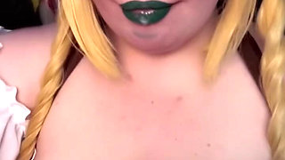 Irish Barmaid Gags on Massive Cock