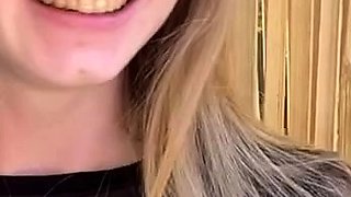 Blonde Teen Solo Masturbation