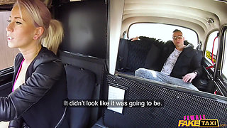 Female Fake Taxi - Busty Driver Swaps Fare for Fuck