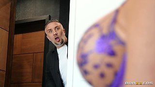 Anything For An A: Erotic Sex with Busty Blonde MILF in Lace Lingerie feat. Destiny Dixon, Keiran Lee