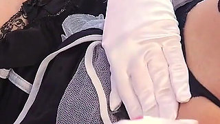 French Maid Nicole's Sexy Solo