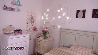 Serious JAV seduction Risa Shimizus passionate intense fucking session wow