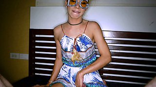 Glamorous Asian ladyboy tight ass fuck
