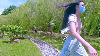 Super Risky Nude Walk