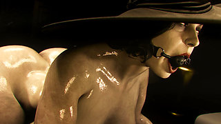 Lady Dimitrescu Loves BDSM Anal Sex Machine - Makes Her Cum - 3D Animation Resident Evil