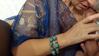 Mature Blonde Wife Enjoys Sex In Stockings