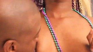 Small Ebony Rides BBC Hard