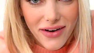 Stepbrother is going to fill her slit with fresh semen
