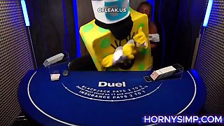 Big Cock Pounds Pregnant Bonnie Blue on Casio Table