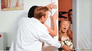Cold Feet Hot Sex Episode 2: Doctor Danny D helps Busty Brunette Bride Kiki Daniels